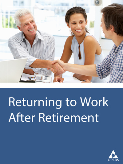 Returning to Work After Retirement cover