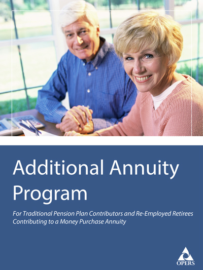 Additional Annuity Program Leaflet cover