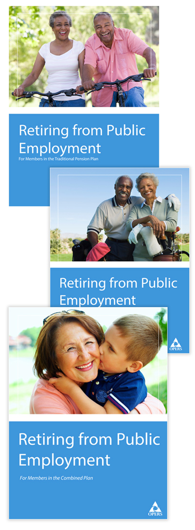 Retiring from Public Employment leaflet cover